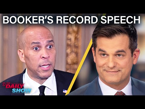Trump Launches "Liberation Day" Tariffs & Cory Booker's Speech Breaks Senate Record | The Daily Show