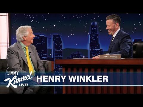 Henry Winkler on Advice to College Grads, Meeting Timothée Chalamet & Jimmy Becoming a Grandfather