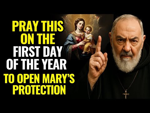 PADRE PIO: IF YOU PRAY THIS PRAYER ON JANUARY 1ST, MARY WILL WALK WITH YOU ALL YEAR LONG