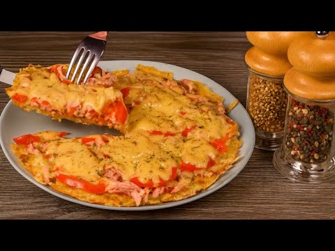 Potato pizza from the pan – quick & delicious!