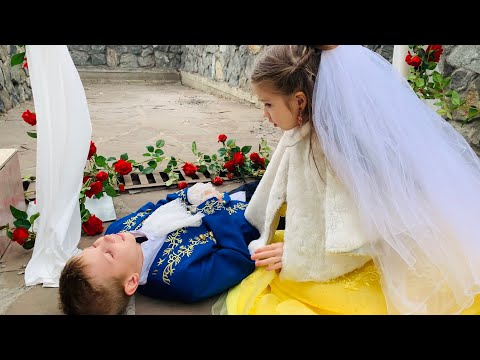 СВАДЬБА маленькой ПРИНЦЕССЫ невесты !