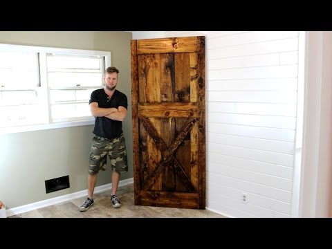 The $40 Barn Door - Easy DIY Project