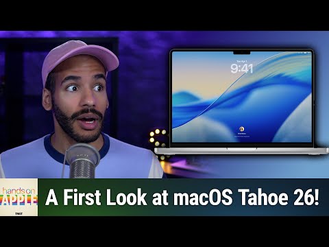 macOS Tahoe 26 - A Walkthrough as clear as Liquid Glass