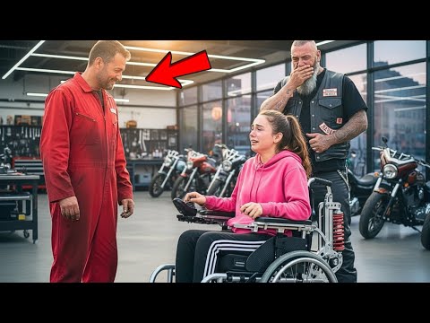 Armer Mechaniker schenkt Bikern behinderter Tochter ein Wunder – 95 Hells Angels ändern sein Leben