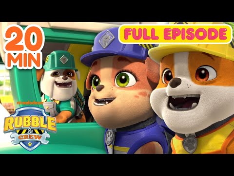 FULL EPISODES: Rubble Builds a Car Wash & Celebrates Grandpa's Day w/ Charger & Mix | Rubble & Crew