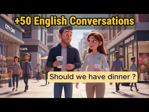 50 Simple English Conversations (1 Hour) | Easy English for beginners (A1-A2)