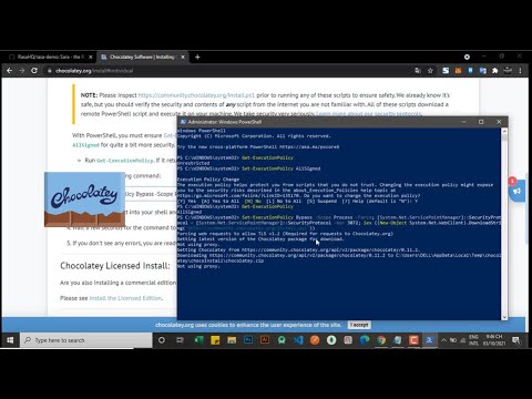 Install Chocolatey windows 10 [Update 2021]