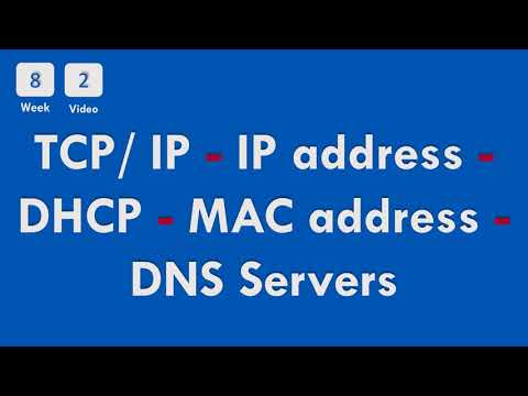 [8-2] CS50x In Arabic ( TCP/IP - IP address - DHCP -  MAC address  -  DNS Servers)