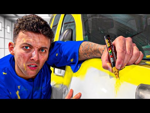 Combien de Feutres pour Peindre une Voiture ?