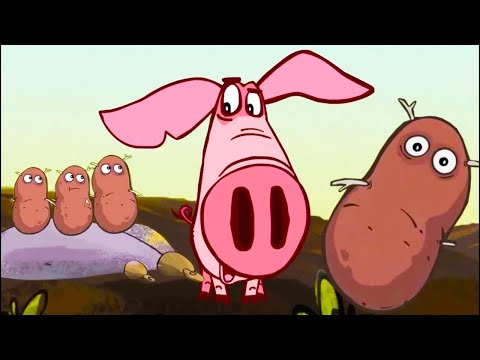 Картошка 🌱 Сборник мультфильмов Поросёнок 🐽 Смешные мультики для детей 💠 Гора самоцветов