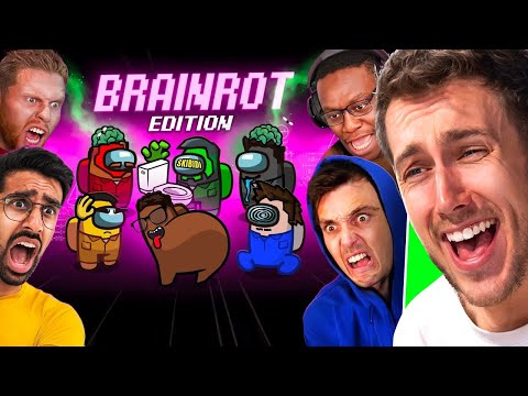 MINIMINTER REACTS TO SIDEMEN AMONG US: BRAIN-ROT EDITION