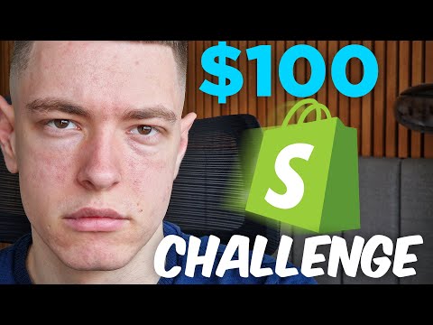I Tried Shopify Dropshipping With $100 (Realistic Results)