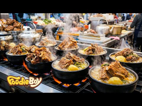 Amazing Korean Food! Traditional Soup Dishes Compilation