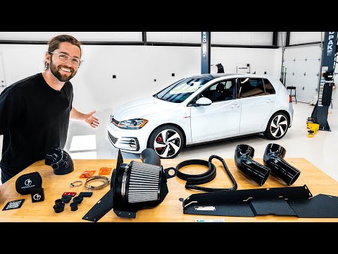Every GTI Needs these 2 Mods (seriously) Integrated Engineering Intake & Stage 1 Tune
