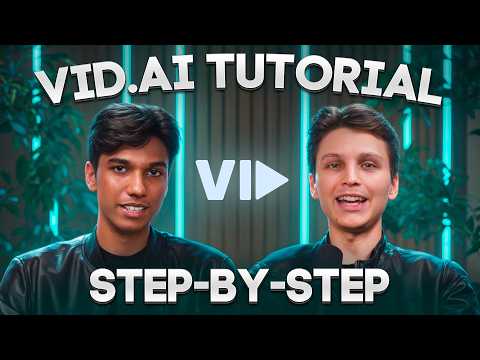 How to Use Vid.AI to Generate AI Videos in Seconds (Full Tutorial)