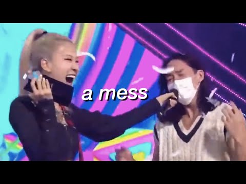 rosé's solo promotions are a mess