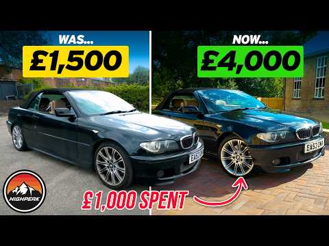 I Turned a £1,500 BMW 330 Ci Into a £4,000 Car – Here’s How