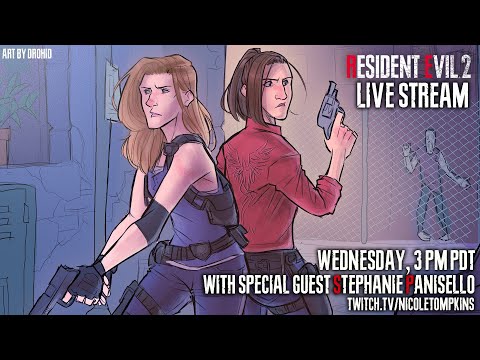Jill and Claire Actors Play Resident Evil 2 in Cosplay