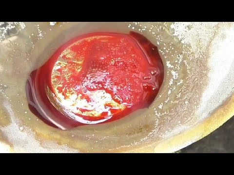 Серебро. Восстановление медью. Будет ли 999? Добыл красный кислород?