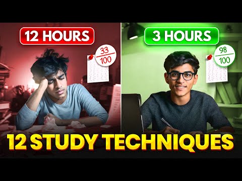 How to Study SMART?🤯 12 Scientific Study Techniques