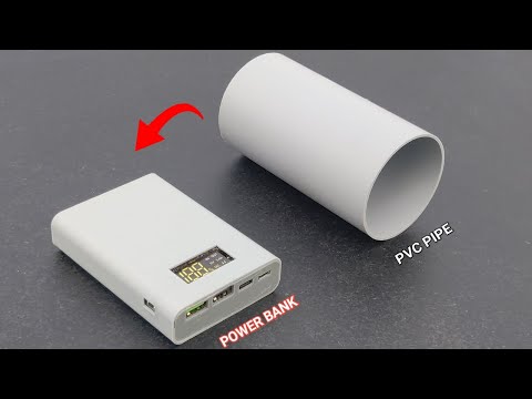 How To Make Power Bank Using PVC Pipe