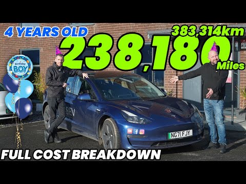 238k miles in 4 years! True running costs revealed EV v Petrol / Diesel 