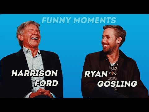 Harrison Ford and Ryan Gosling - Funny Moments