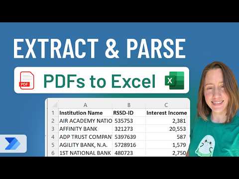 Get Data from PDFs and Send to EXCEL with Power Automate Desktop (free tool!)