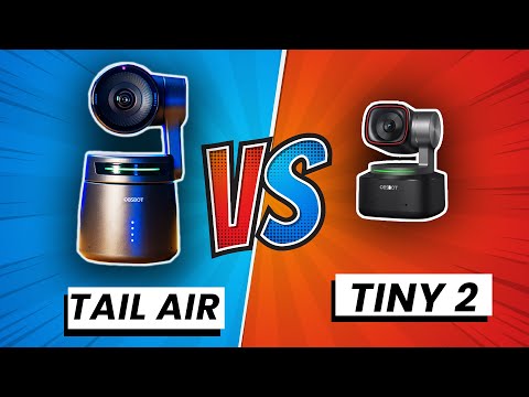 OBSBOT Tiny 2 4K VS Tail Air ? Which is Best For Live Streaming