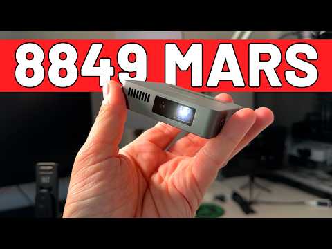 This projector FITS IN YOUR POCKET... and it'll blow your mind 🔥 | Review 8849 MARS
