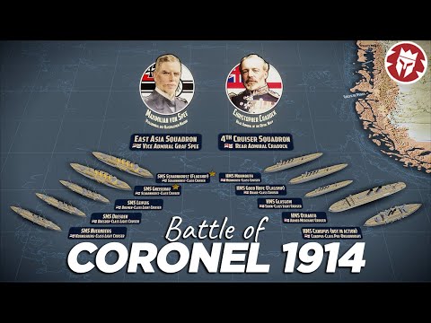 Battle of Coronel 1914 - British Navy Underestimated the Germans