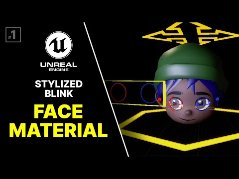 How to Texture a 2D Face In Unreal Engine - Part 1: Procedural Shader
