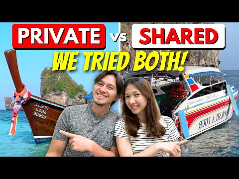 Koh Phi Phi Boat Tours 2025 – Private vs Shared Longtail: We Tried Both!