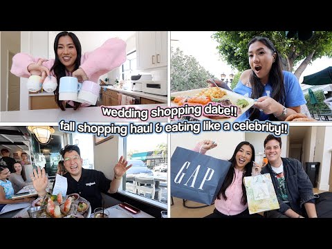 FALL SHOPPING HAUL + Eating Like A Celebrity!!