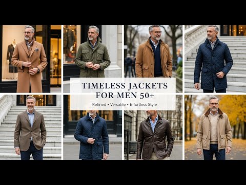 Best Jackets for Men Over 50 | Timeless & Versatile Outerwear Every Gentleman Needs