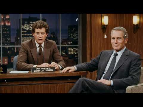 The Night Paul Newman Told the Truth About His Famous Eyes — Letterman Was Speechless