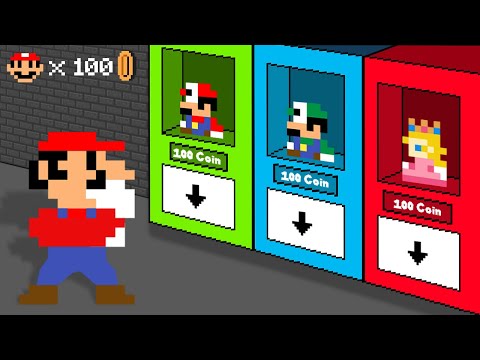 Mario's New Challenge: Picking the Right Baby from the Vending Machine
