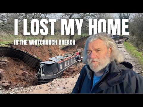 My Boat Washed Away in the Whitchurch Canal Breach - Narrowboat Home