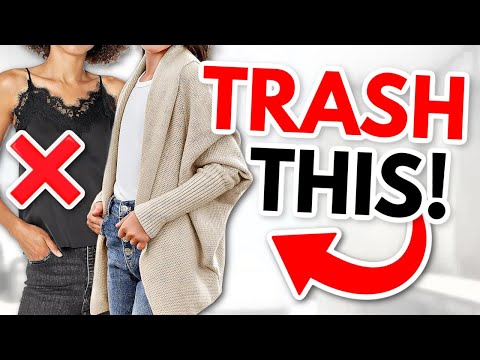 30 *OUTDATED* Items to TRASH In Your Closet!!!