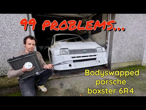 Problem solving on the chassis swapped Porsche boxster metro 6R4