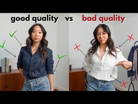 How to Spot Good vs Bad Quality Clothes: What NOT to Buy