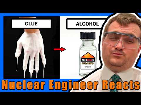 What Does It Taste Like? - Glue to Alcohol - Nuclear Engineer Reacts to NileRed