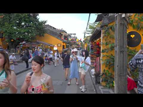 🇻🇳 Hoi An Walking Tour 2025 | Ancient Town Street Walk 4K HDR | Day to Night Lantern Festival