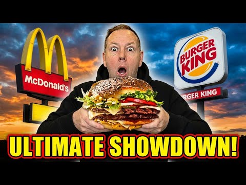 Big Arch Vs Whopper: ULTIMATE Burger Showdown!