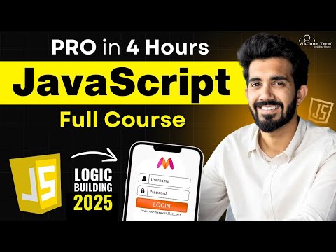 JavaScript FULL Course with Advanced Project in 4 HOURS (Part-2) | 2025 Edition