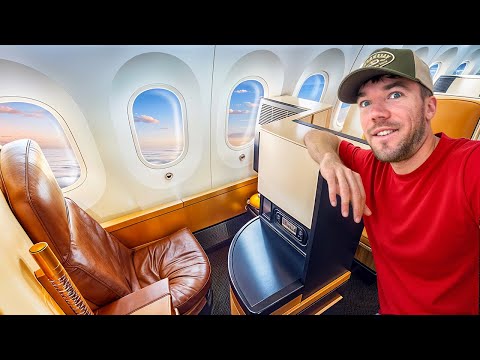 Trying out ETIHAD Business Class!