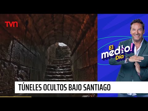 La red de los misteriosos túneles ocultos bajo Santiago | El medio día