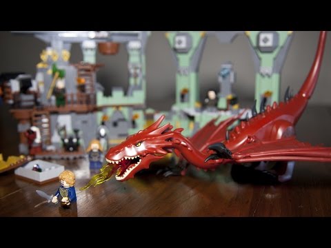 Lego The Hobbit 79018 The Lonely Mountain Build Review