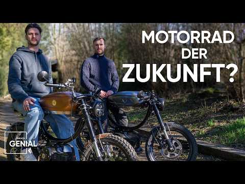 Erfinder bauen neuartiges E-Motorrad für Retro-Fans | Einfach Genial