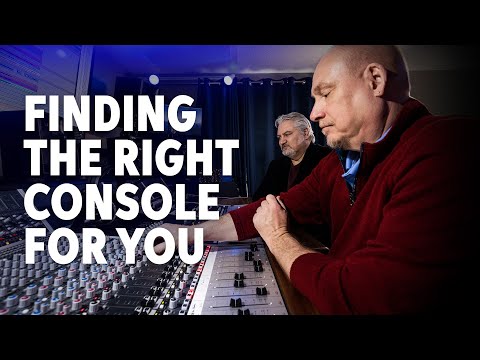 How to Choose a Mixing Console for Your Studio